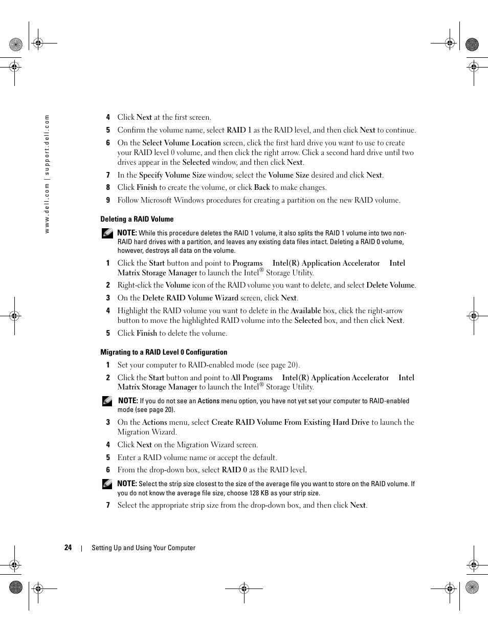 Dell XPS/Dimension XPS Gen 5 User Manual | Page 24 / 162