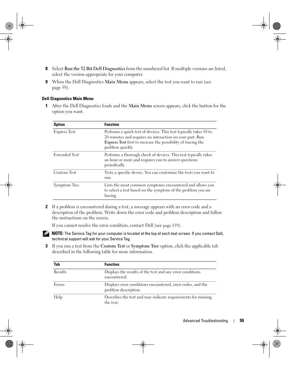 Dell XPS/Dimension XPS Gen 5 User Manual | Page 59 / 162