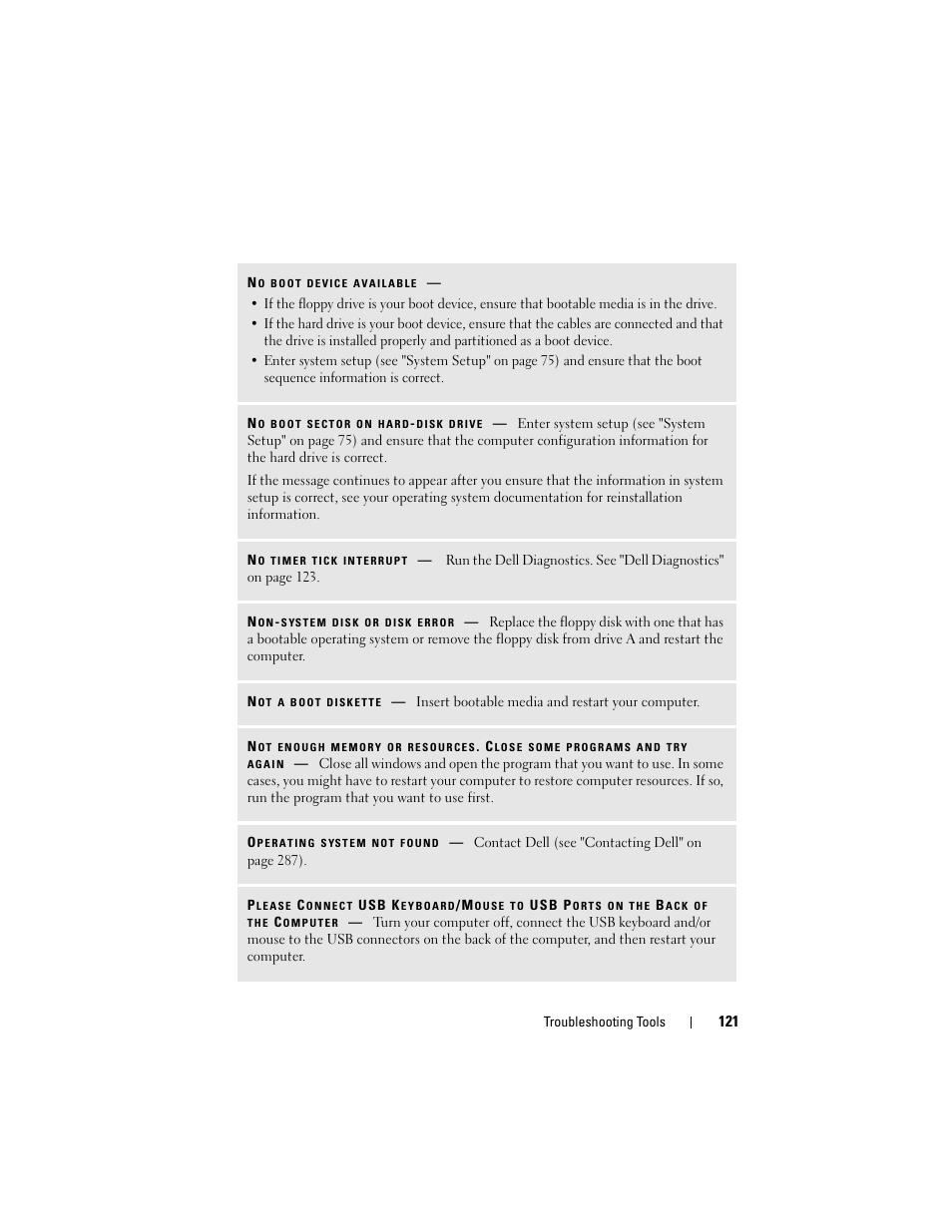 Dell Precision T7400 (Late 2007) User Manual | Page 121 / 307