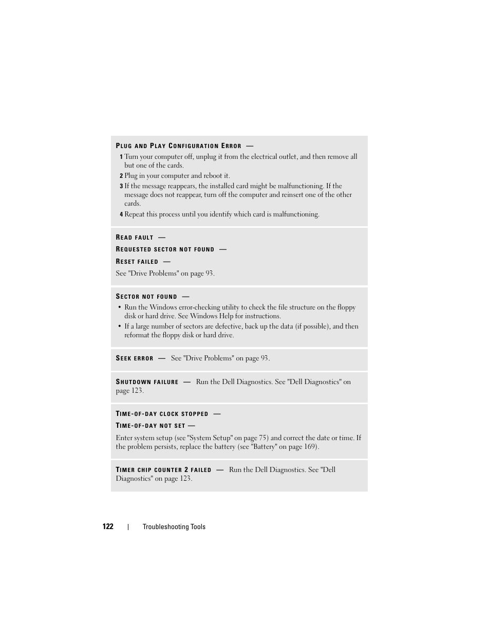 Dell Precision T7400 (Late 2007) User Manual | Page 122 / 307