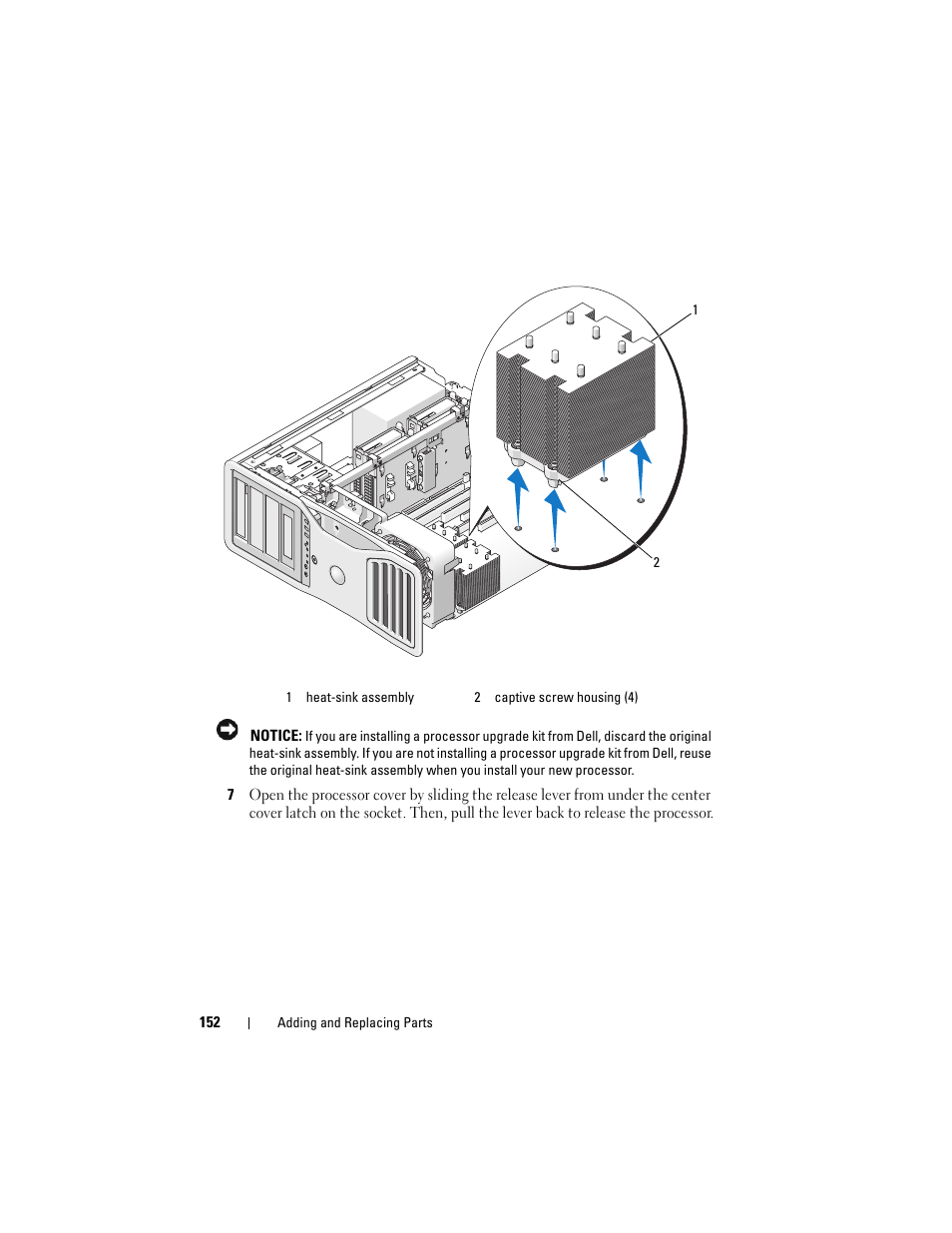 Dell Precision T7400 (Late 2007) User Manual | Page 152 / 307
