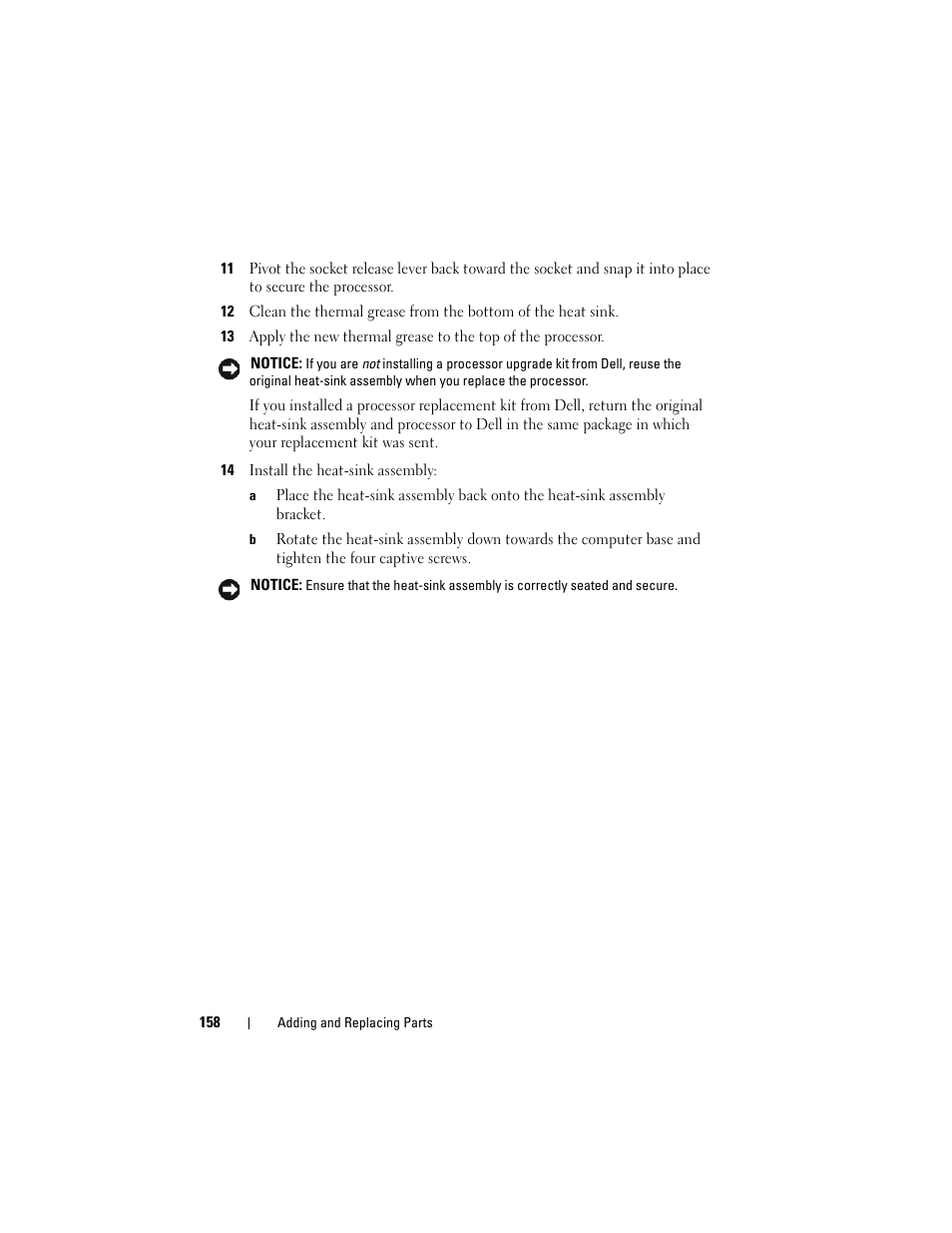 Dell Precision T7400 (Late 2007) User Manual | Page 158 / 307