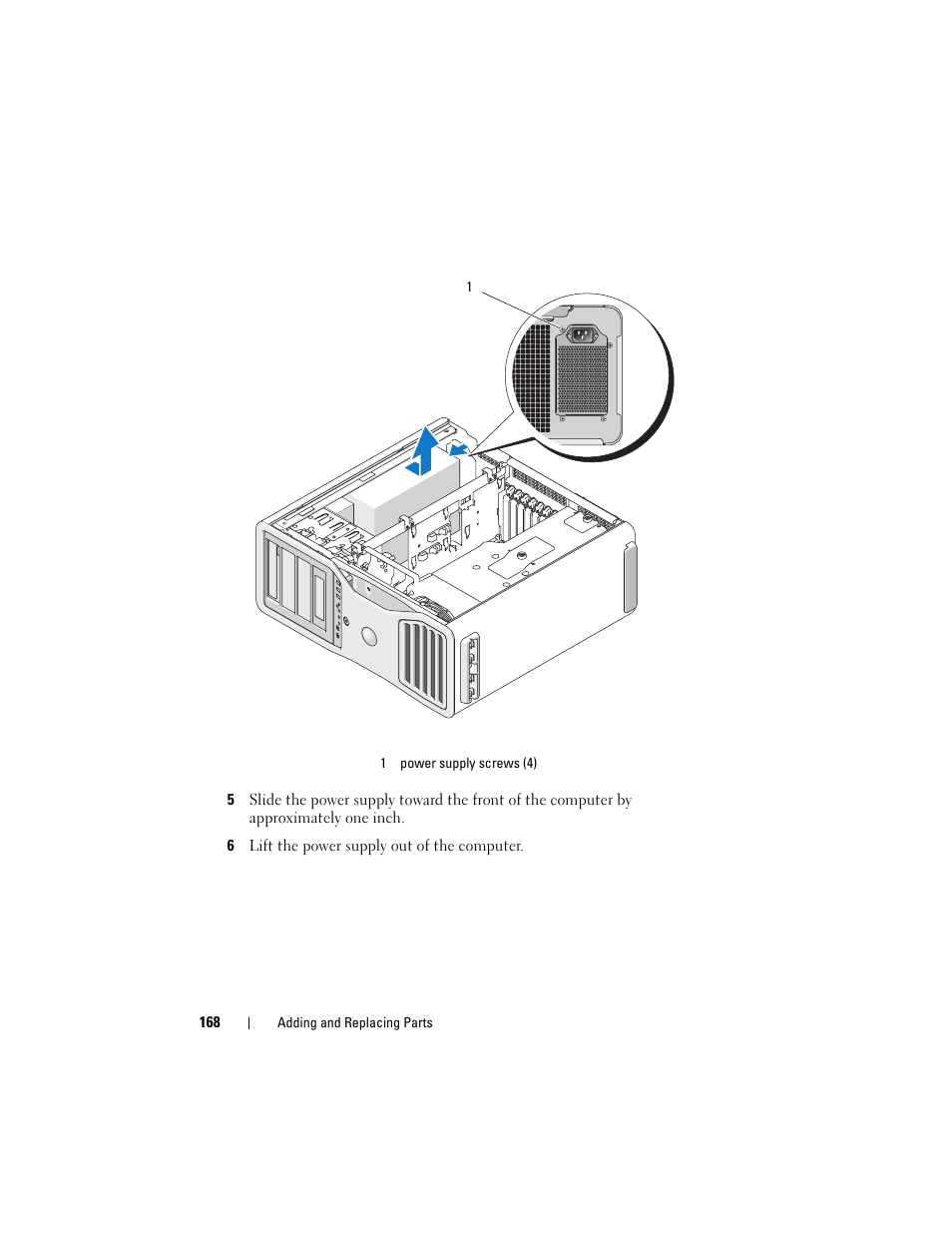 Dell Precision T7400 (Late 2007) User Manual | Page 168 / 307