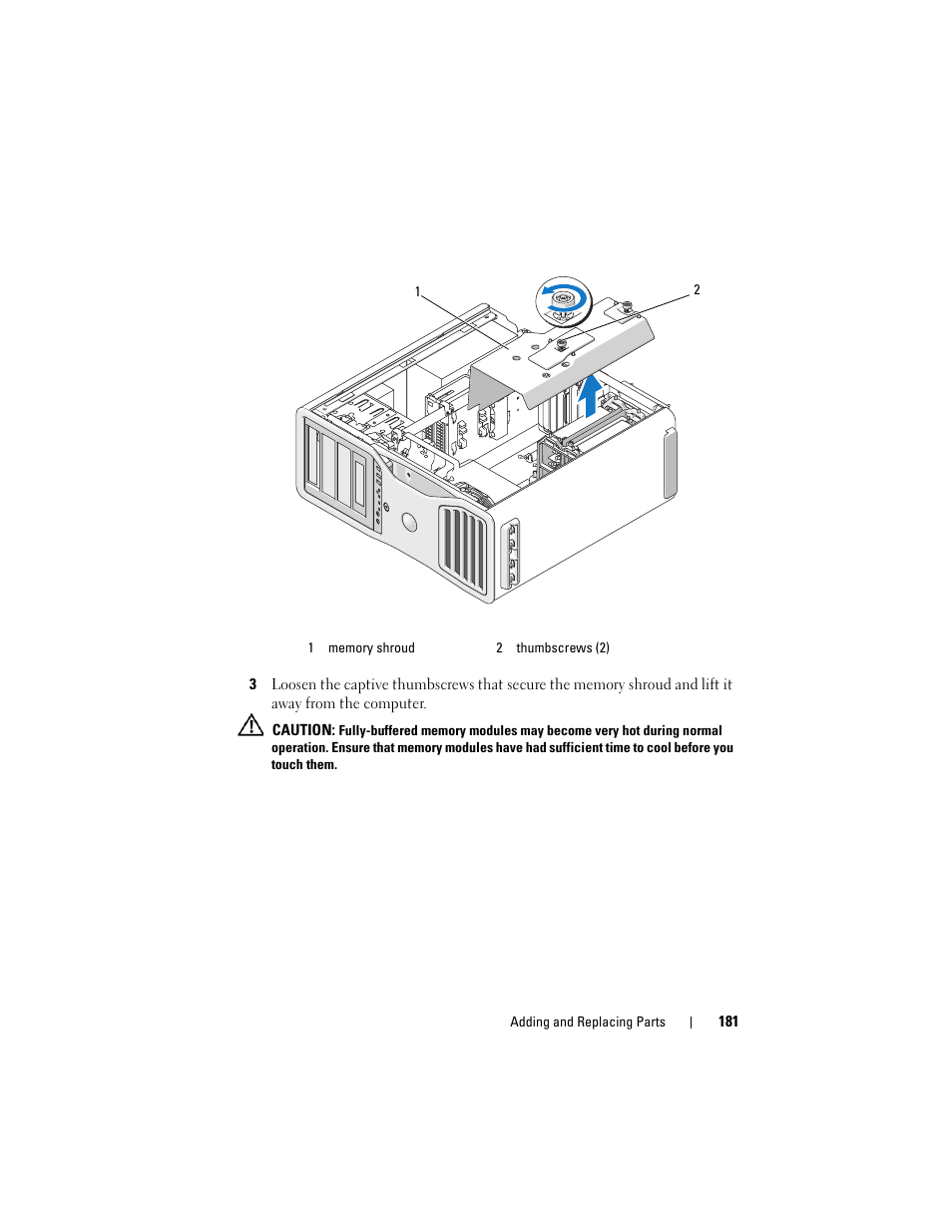 Dell Precision T7400 (Late 2007) User Manual | Page 181 / 307