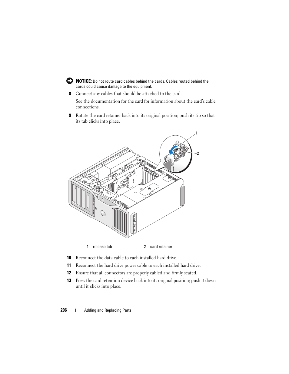 Dell Precision T7400 (Late 2007) User Manual | Page 206 / 307