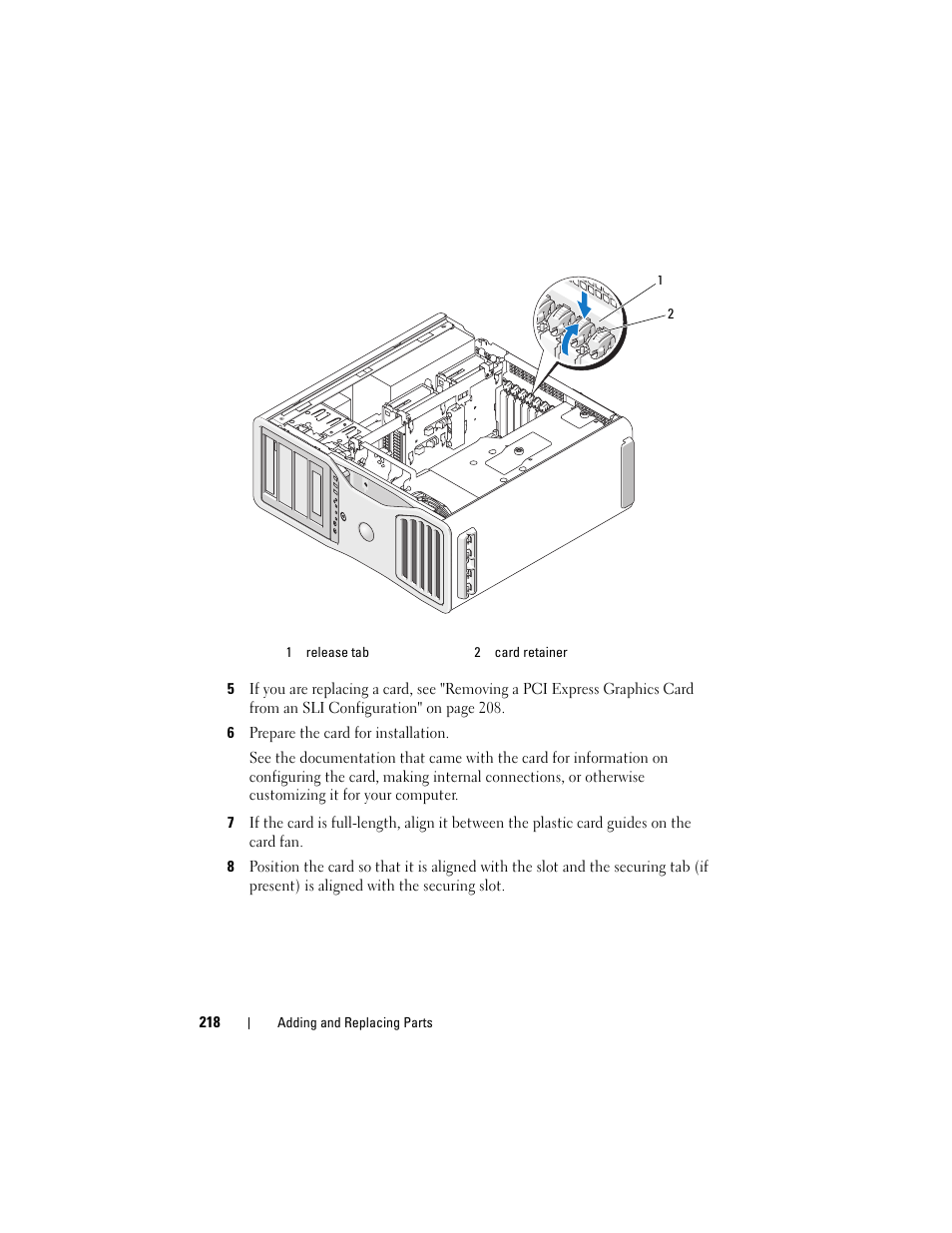 Dell Precision T7400 (Late 2007) User Manual | Page 218 / 307