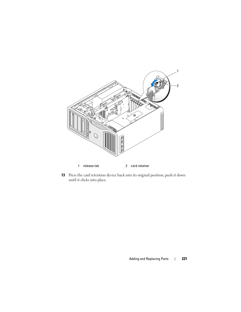 Dell Precision T7400 (Late 2007) User Manual | Page 221 / 307