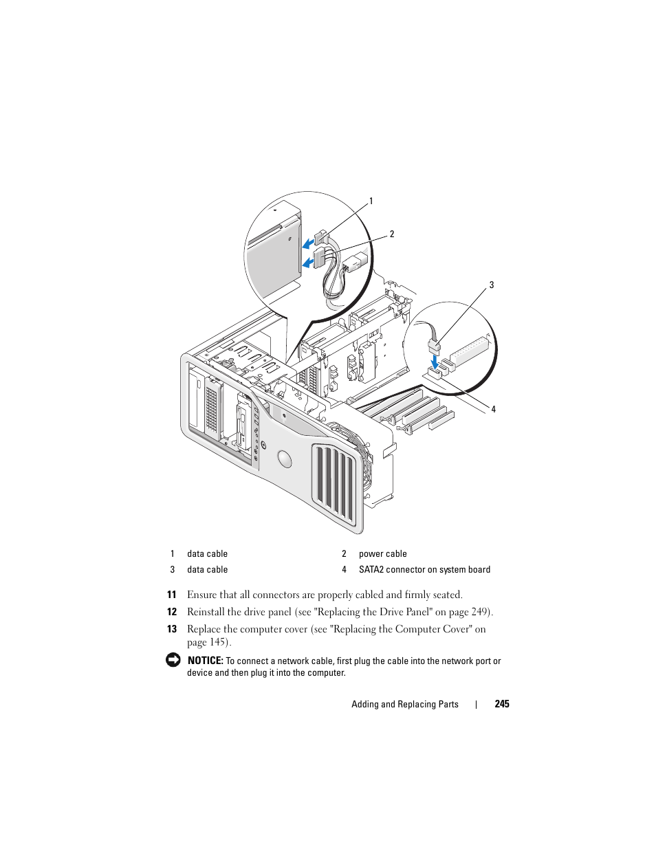 Dell Precision T7400 (Late 2007) User Manual | Page 245 / 307