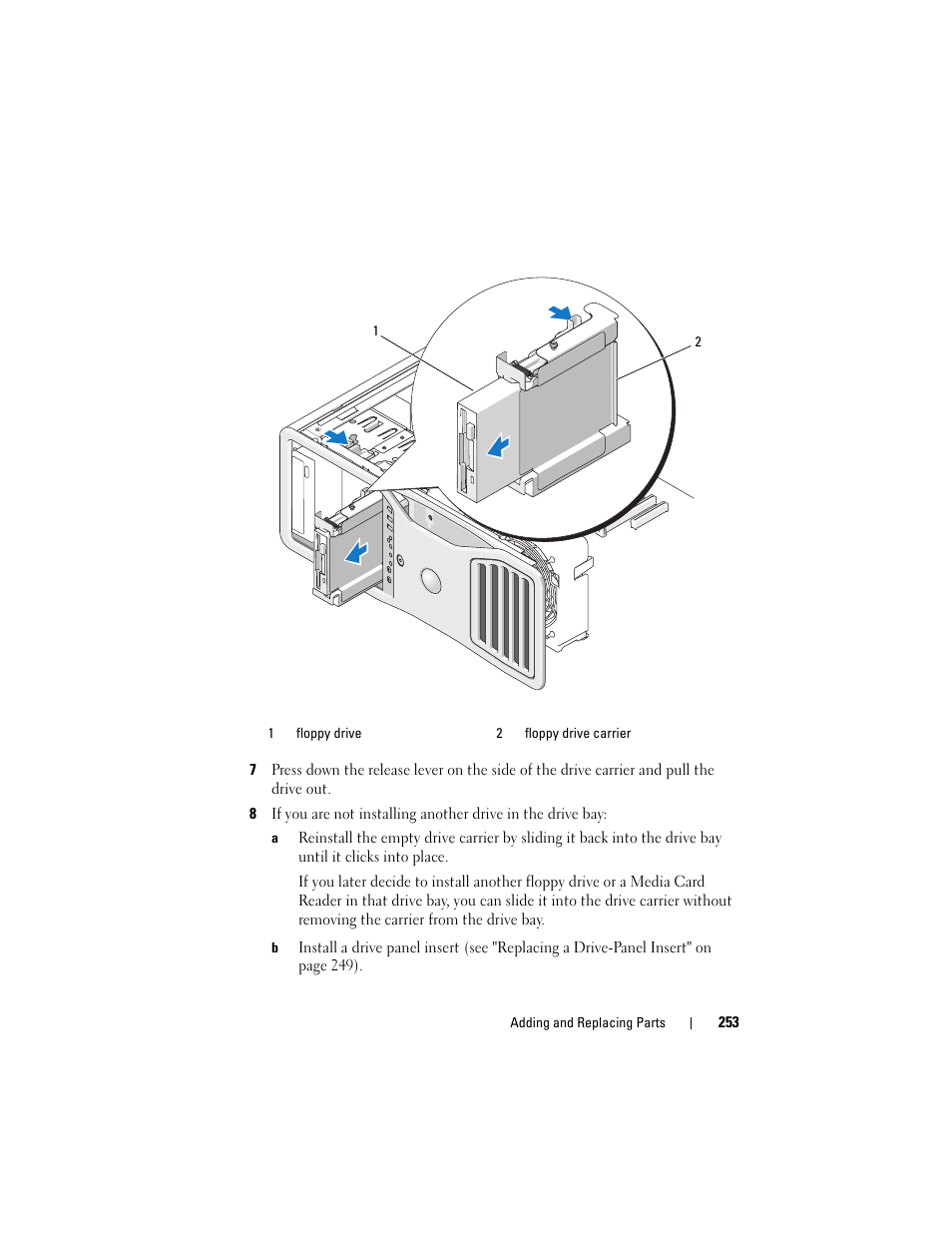 Dell Precision T7400 (Late 2007) User Manual | Page 253 / 307