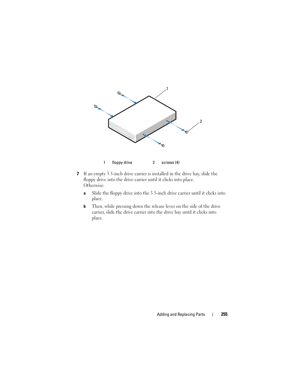 Dell Precision T7400 (Late 2007) User Manual | Page 255 / 307