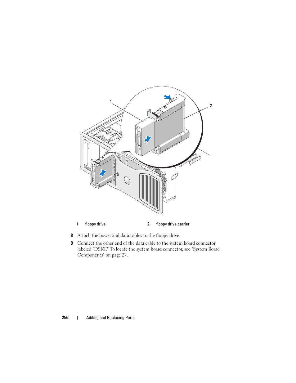 Dell Precision T7400 (Late 2007) User Manual | Page 256 / 307