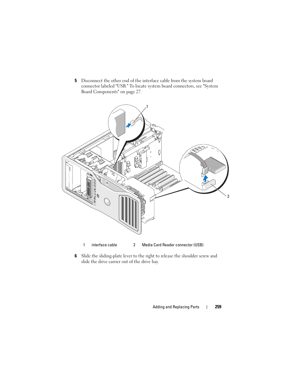 Dell Precision T7400 (Late 2007) User Manual | Page 259 / 307
