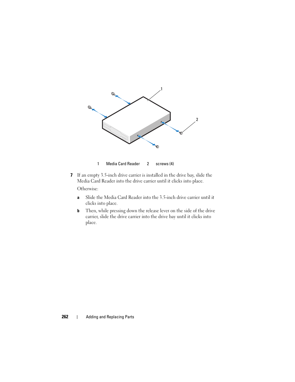 Dell Precision T7400 (Late 2007) User Manual | Page 262 / 307
