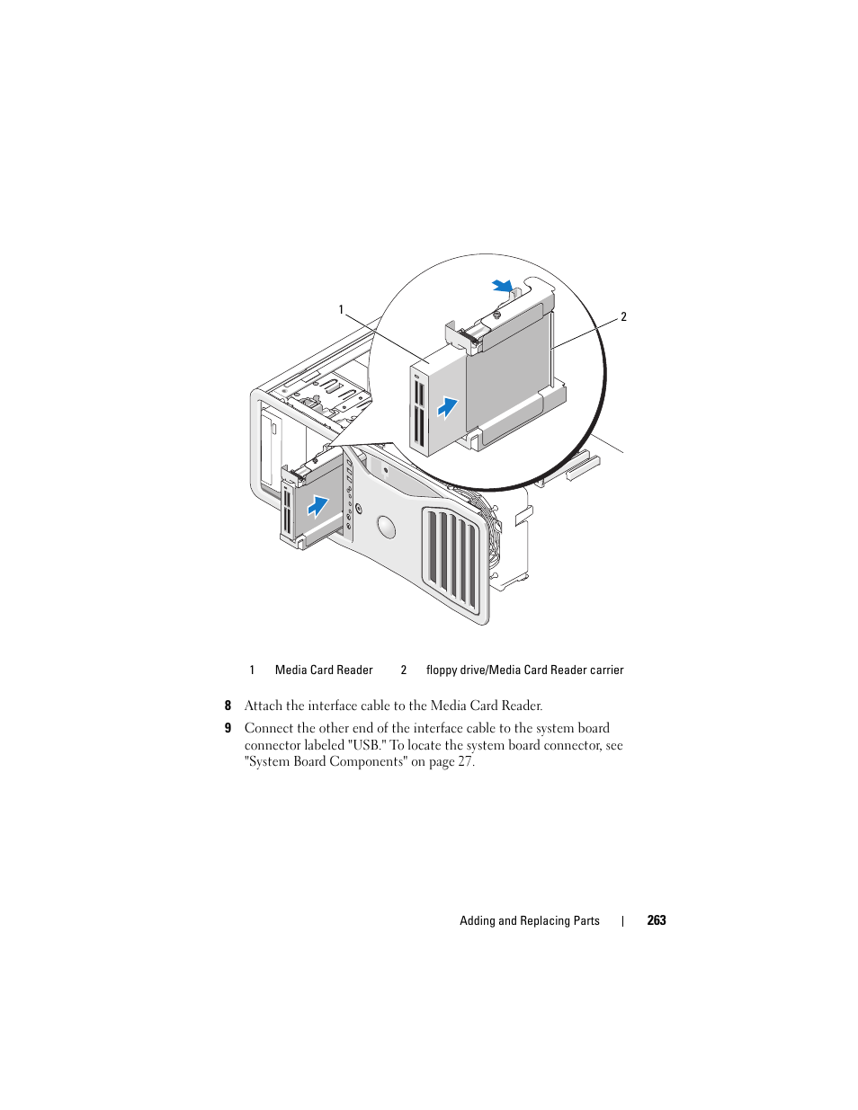 Dell Precision T7400 (Late 2007) User Manual | Page 263 / 307