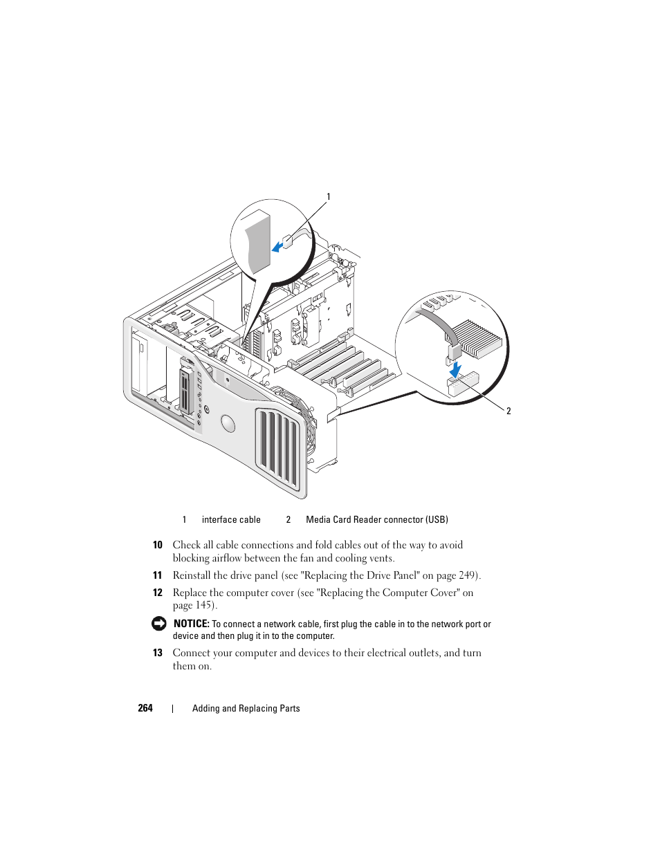 Dell Precision T7400 (Late 2007) User Manual | Page 264 / 307