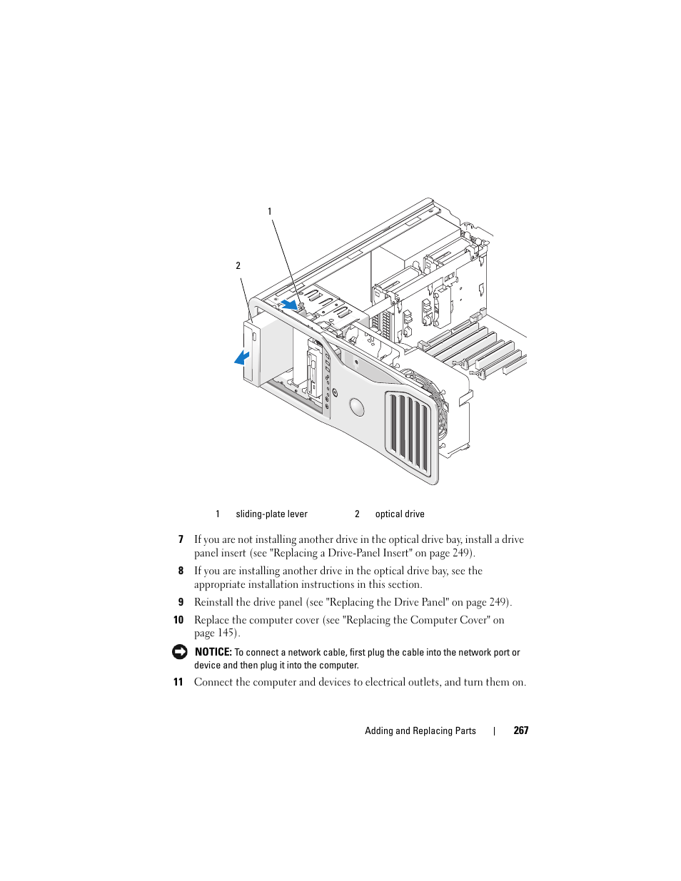 Dell Precision T7400 (Late 2007) User Manual | Page 267 / 307