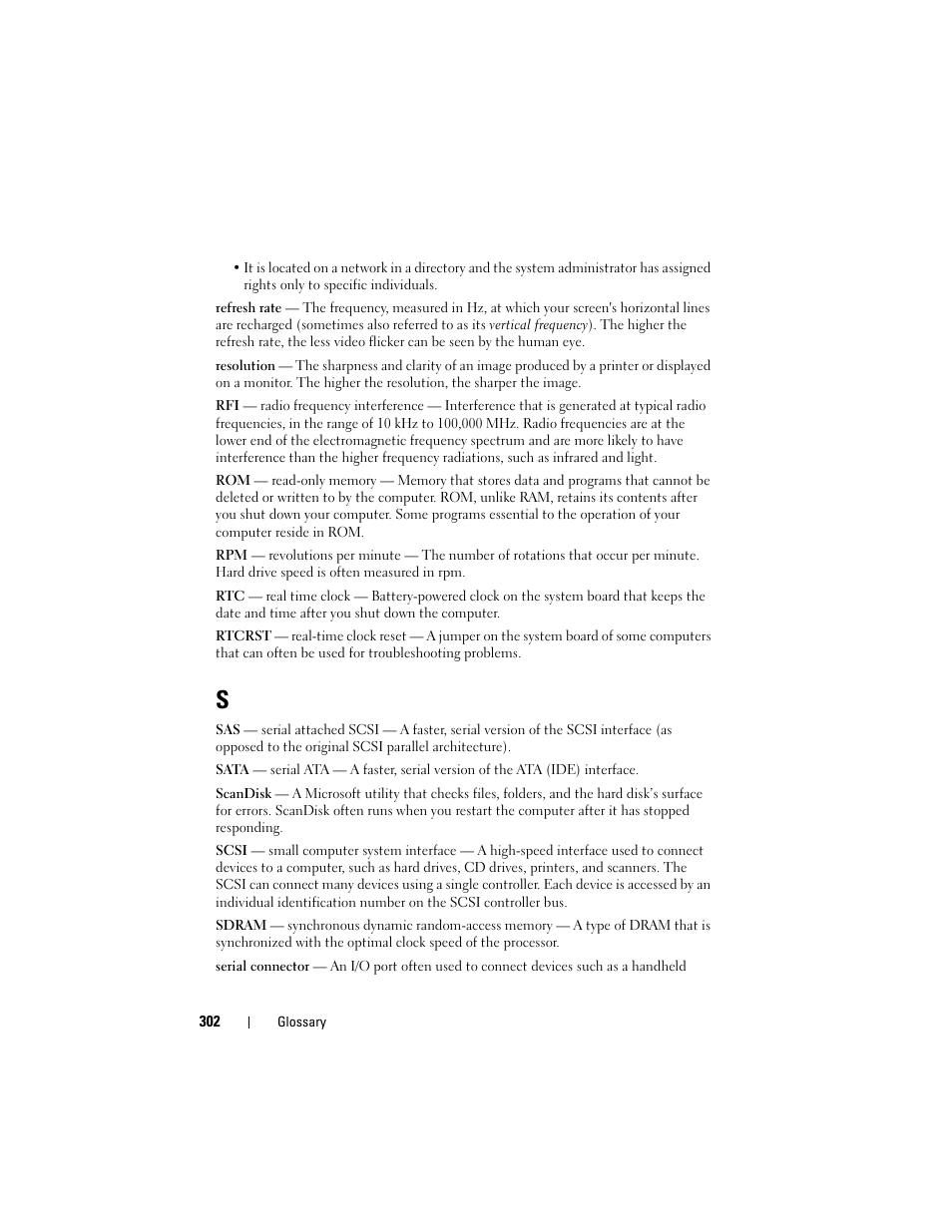 Dell Precision T7400 (Late 2007) User Manual | Page 302 / 307