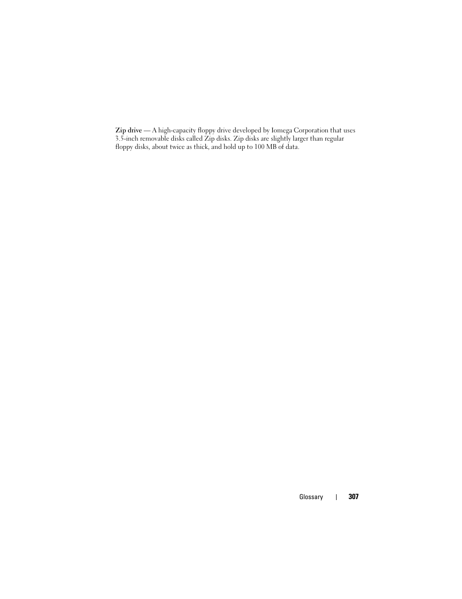 Dell Precision T7400 (Late 2007) User Manual | Page 307 / 307