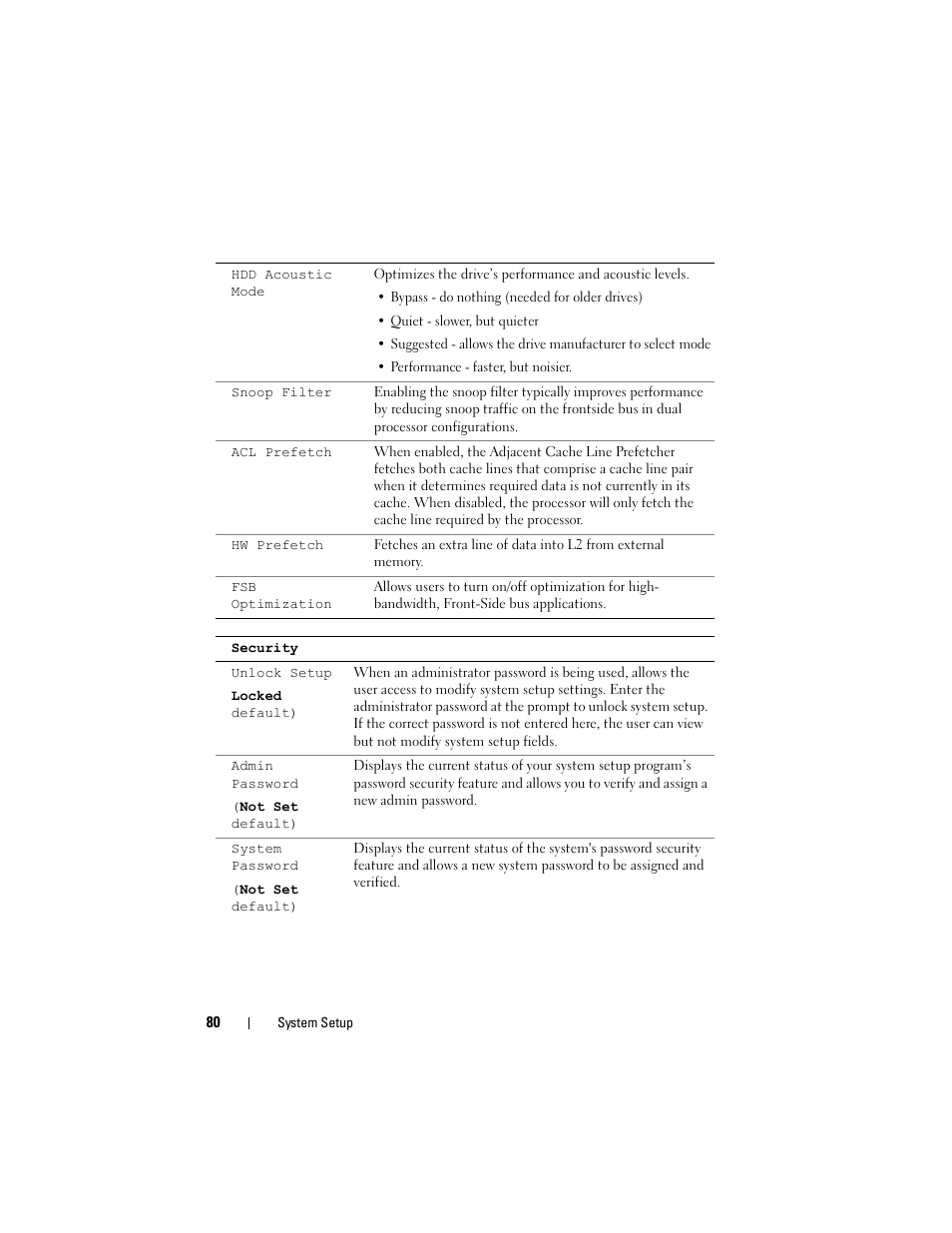 Dell Precision T7400 (Late 2007) User Manual | Page 80 / 307