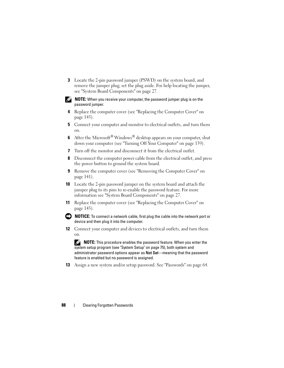 Dell Precision T7400 (Late 2007) User Manual | Page 88 / 307