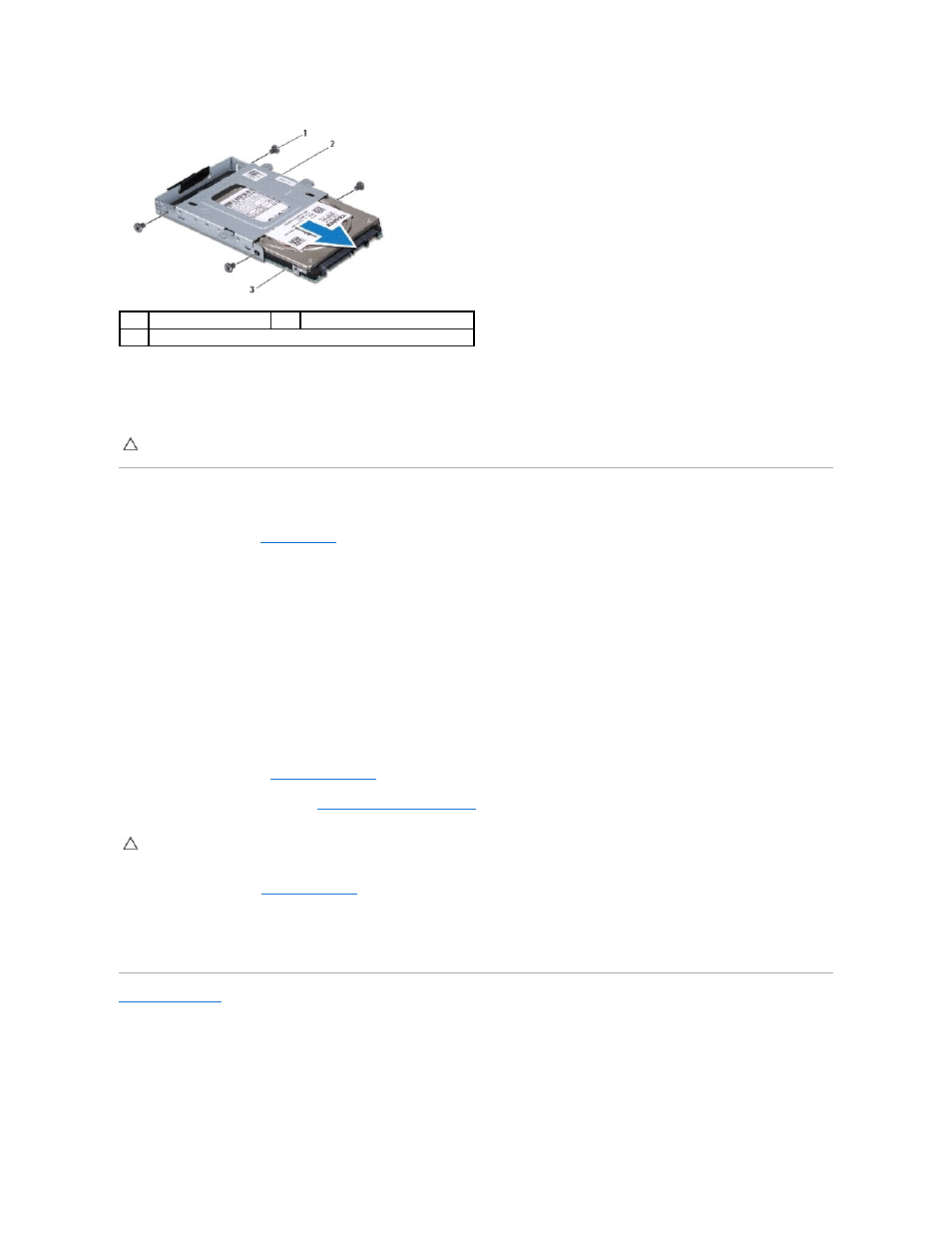 Replacing the hard drive | Dell Inspiron 1320 (Mid 2009) User Manual | Page 26 / 45