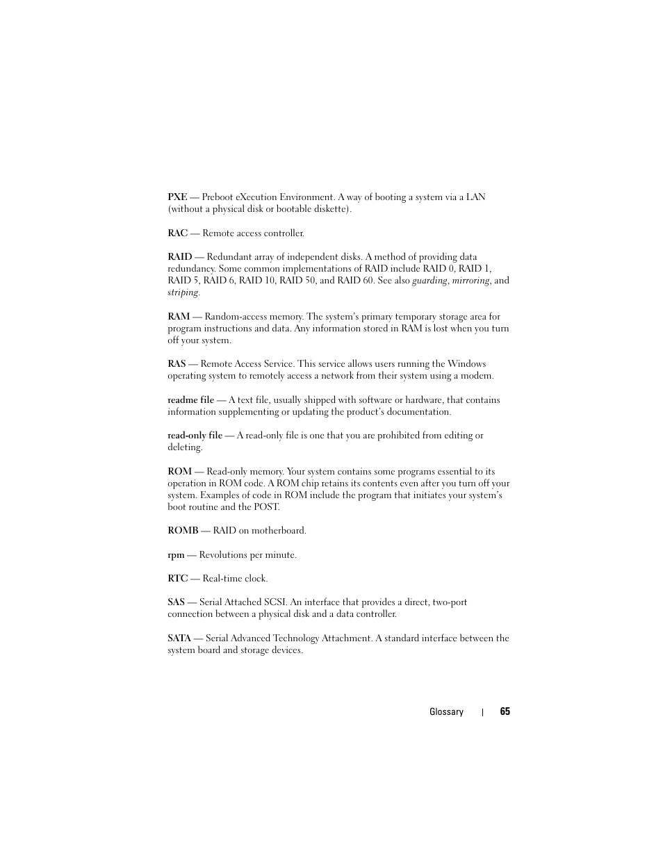 Dell PowerVault MD1120 User Manual | Page 65 / 72