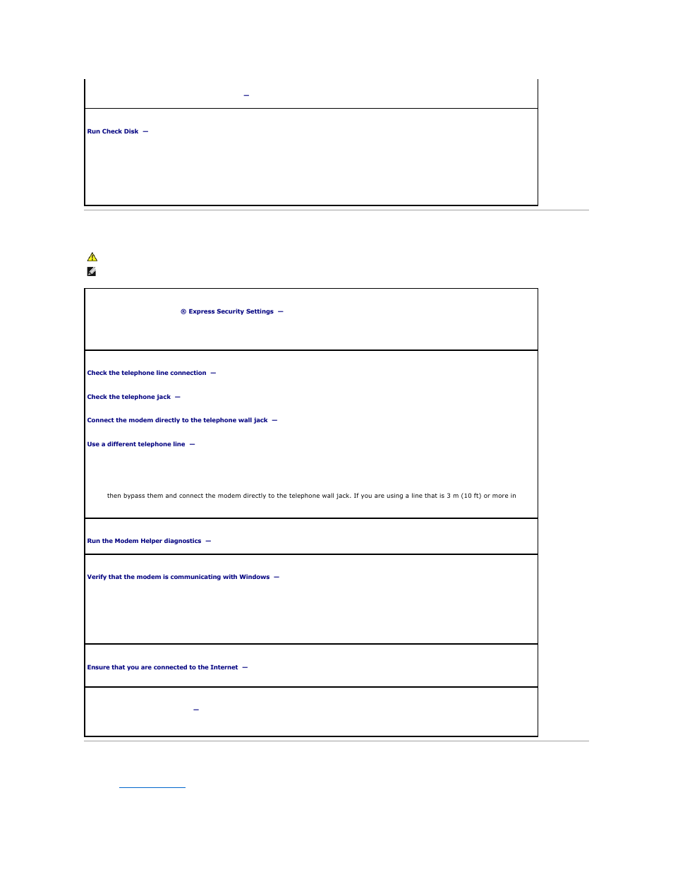 E-mail, modem, and internet problems, Error messages | Dell Latitude X1 User Manual | Page 59 / 82