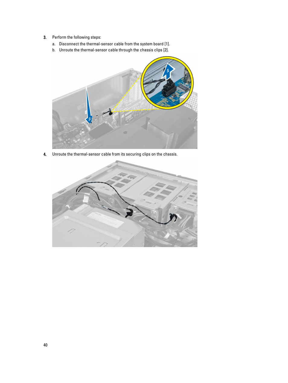 Dell Precision T7610 (Late 2013) User Manual | Page 40 / 81