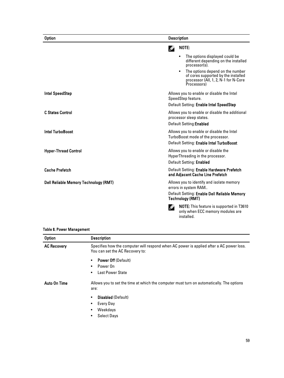 Dell Precision T7610 (Late 2013) User Manual | Page 59 / 81