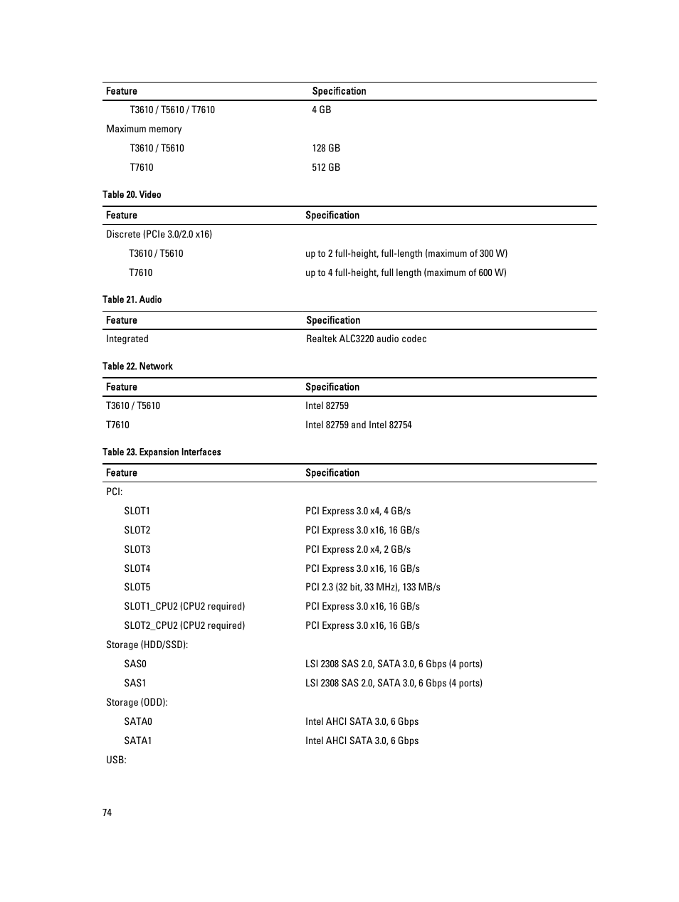Dell Precision T7610 (Late 2013) User Manual | Page 74 / 81