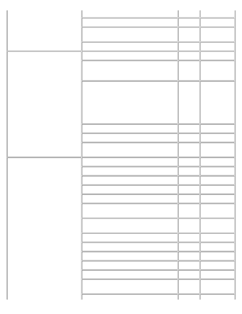 Portugal, Spain, Madrid) | Dell Latitude C500 User Manual | Page 178 / 188