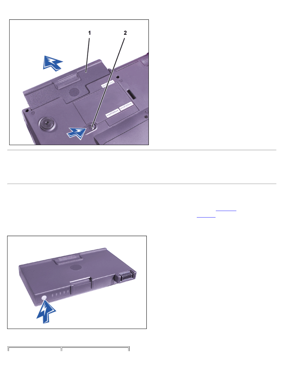 Installing a battery, Checking the battery charge, Integrated charge gauge | Lets | Dell Latitude C500 User Manual | Page 79 / 188