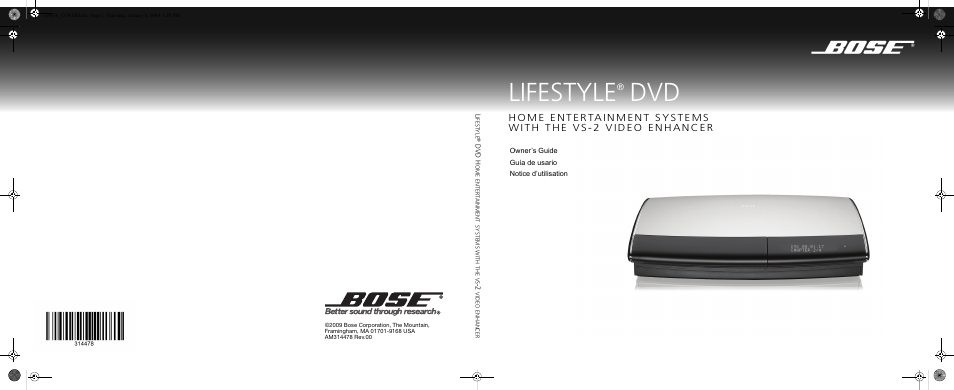 Bose AM314478 User Manual | 260 pages