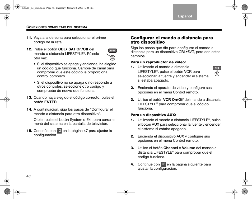 Bose AM314478 User Manual | Page 136 / 260
