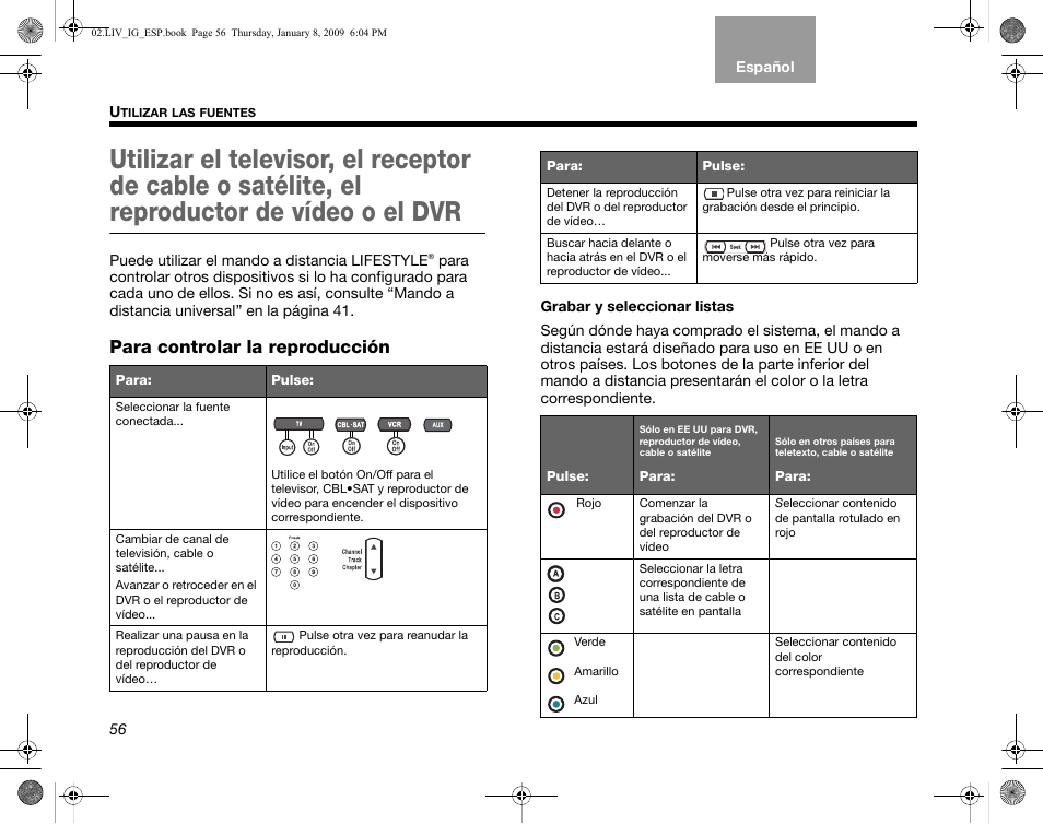 Para controlar la reproducción | Bose AM314478 User Manual | Page 146 / 260