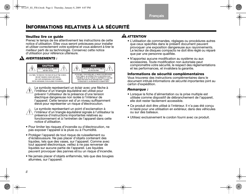 Bose AM314478 User Manual | Page 174 / 260