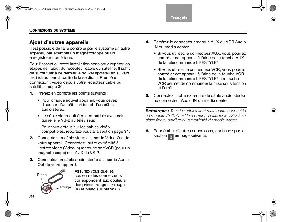 Ajout d’autres appareils | Bose AM314478 User Manual | Page 210 / 260