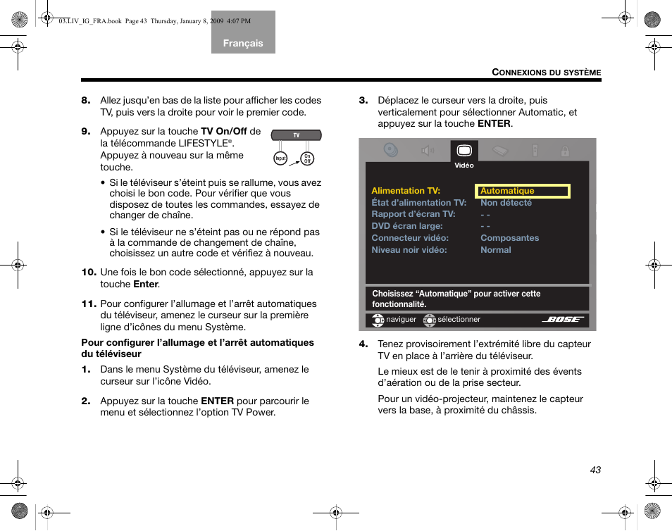 Bose AM314478 User Manual | Page 219 / 260