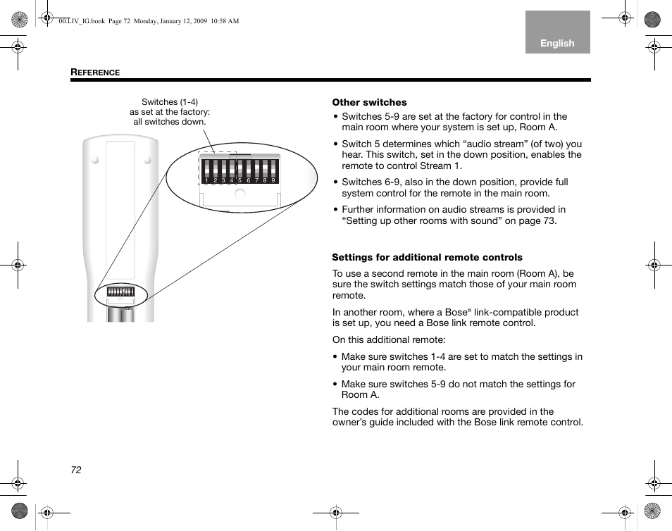 Bose AM314478 User Manual | Page 76 / 260