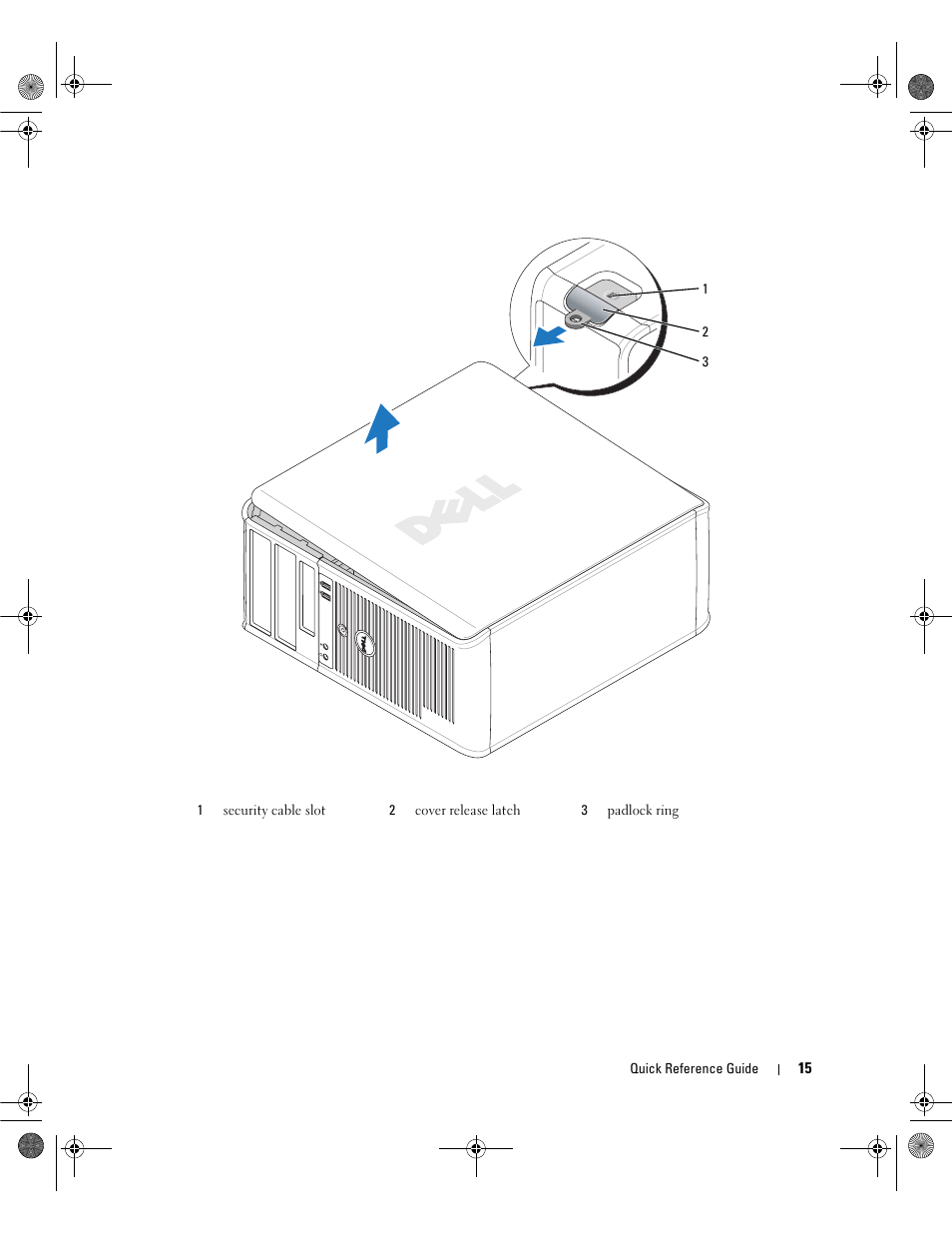 Dell OptiPlex 745c (Early 2007) User Manual | Page 15 / 36