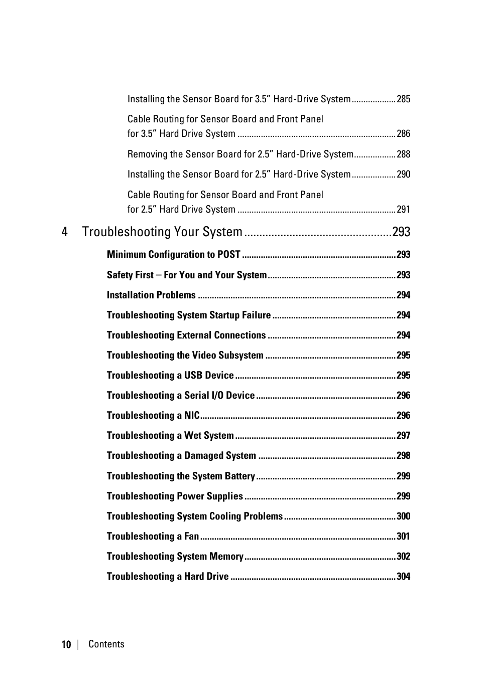 Dell PowerEdge C6220 User Manual | Page 10 / 329