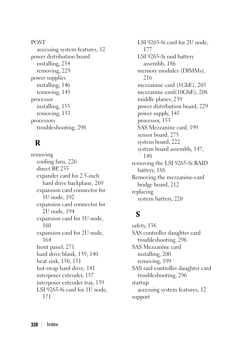 Dell PowerEdge C6220 User Manual | Page 328 / 329