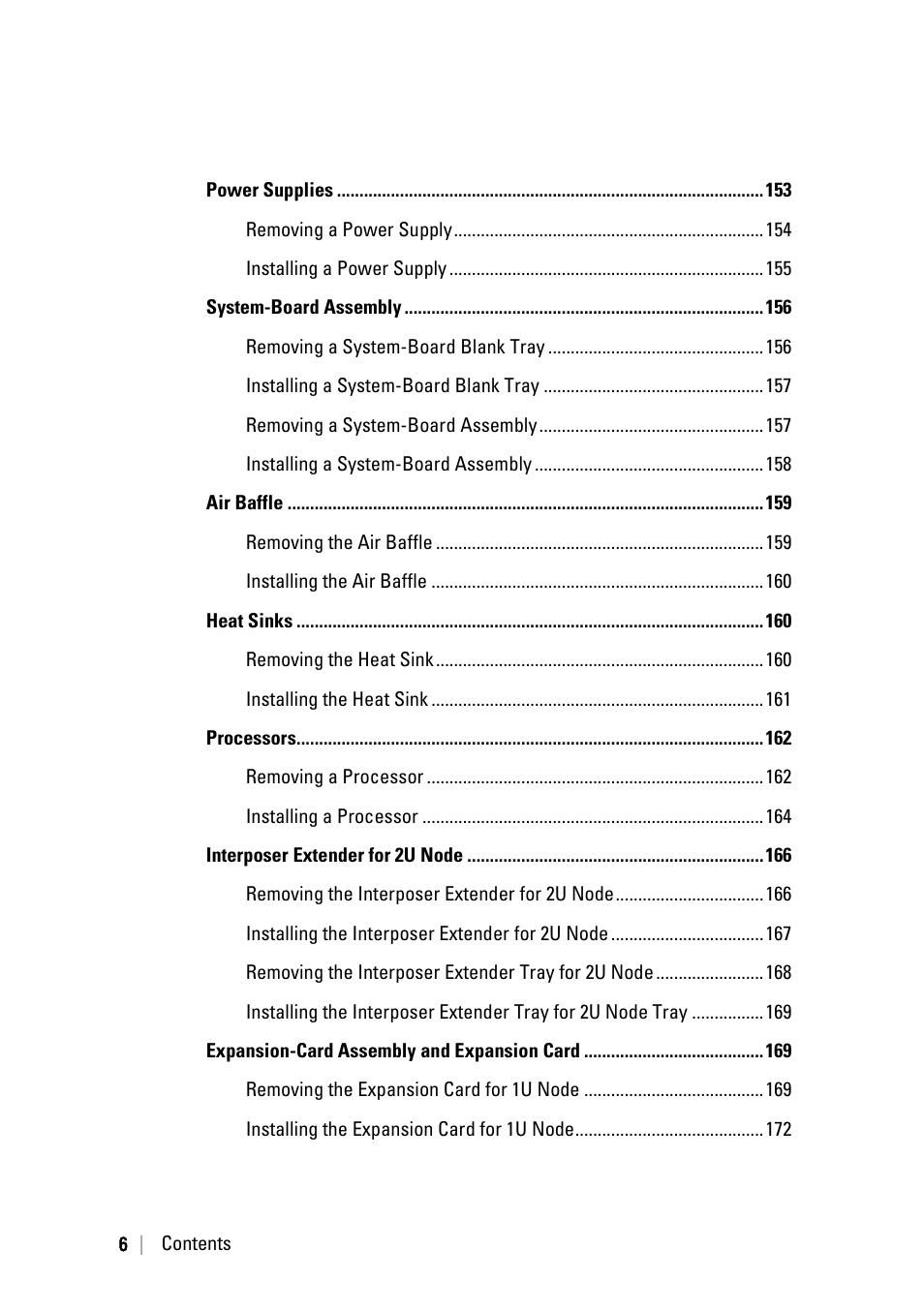 Dell PowerEdge C6220 User Manual | Page 6 / 329