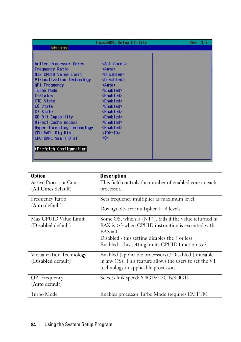 Dell PowerEdge C6220 User Manual | Page 84 / 329