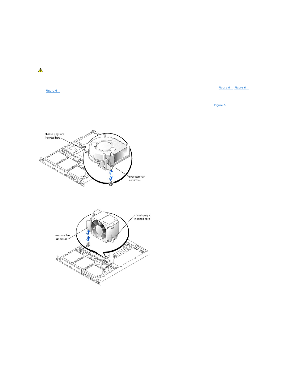 Removing a fan assembly | Dell PowerEdge 650 User Manual | Page 48 / 73