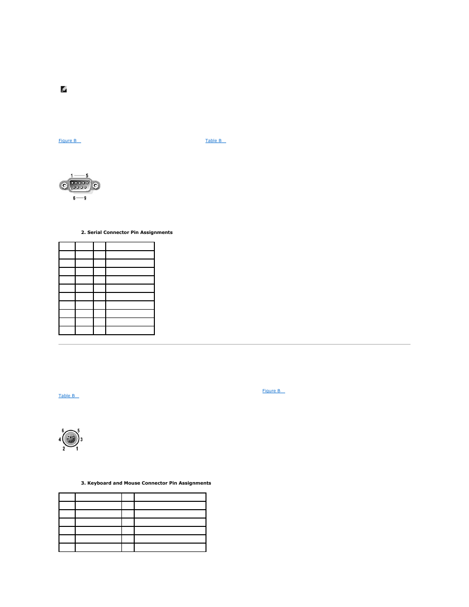 Ps/2-compatible keyboard and mouse connectors | Dell PowerEdge 650 User Manual | Page 8 / 73