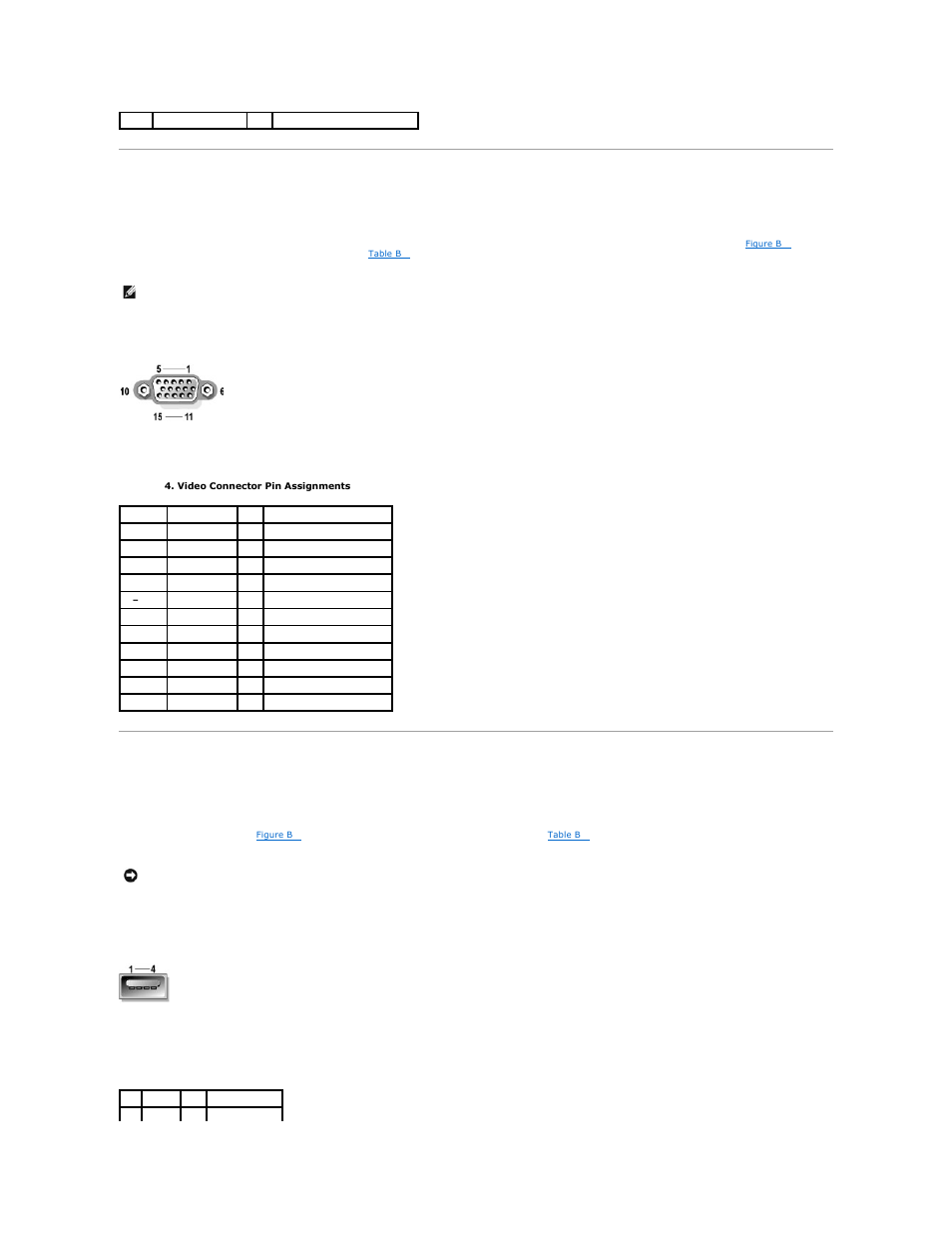 Video connector, Usb connector | Dell PowerEdge 650 User Manual | Page 9 / 73