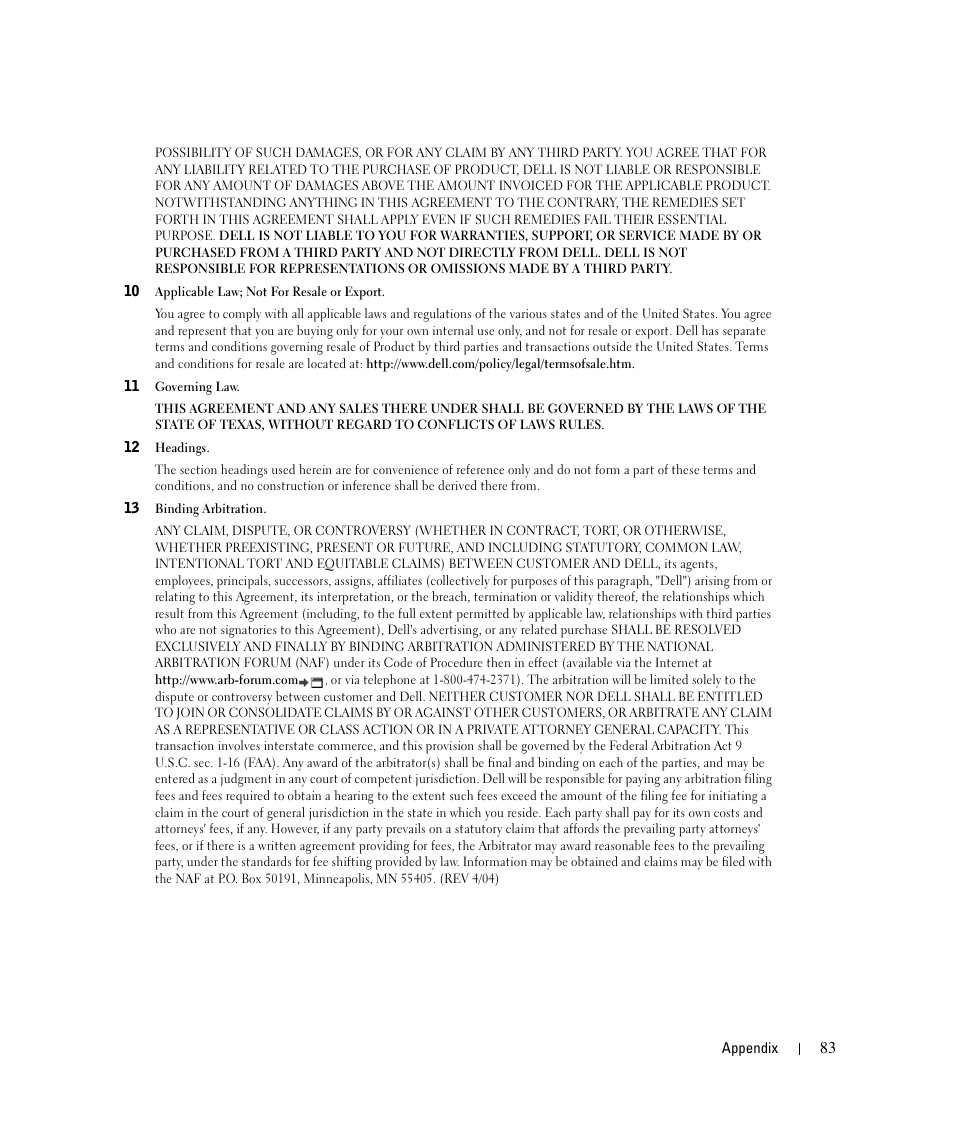 Dell 924 All-in-One Photo Printer User Manual | Page 83 / 94