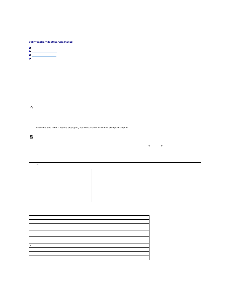 System setup, Overview, Entering system setup | System setup screens, System setup options | Dell Vostro 3300 (Early 2010) User Manual | Page 6 / 72