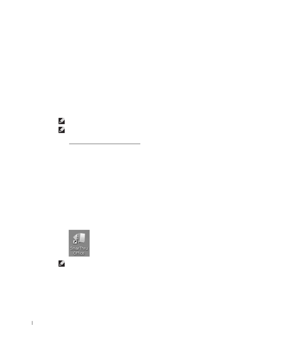 Scanning overview, Smarthru office, Starting smarthru office | Dell 2355dn Multifunction Mono Laser Printer User Manual | Page 155 / 344